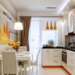 Concevez une petite cuisine dans un style moderne