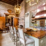 Grande cuisine de style loft