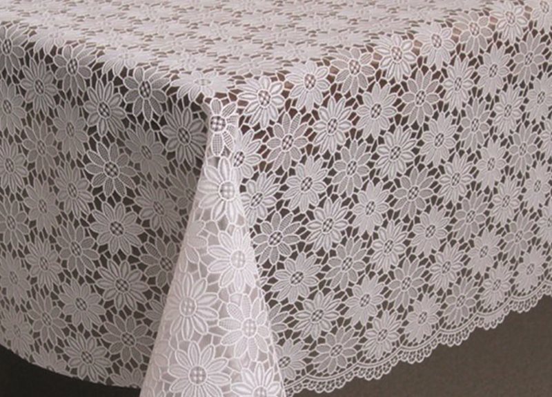 Toile cirée synthétique pour la table de cuisine