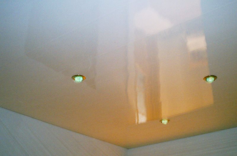 Plafond PVC transparent brillant