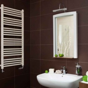 Options de décoration de salle de bain avec sèche-serviettes chauffant électrique