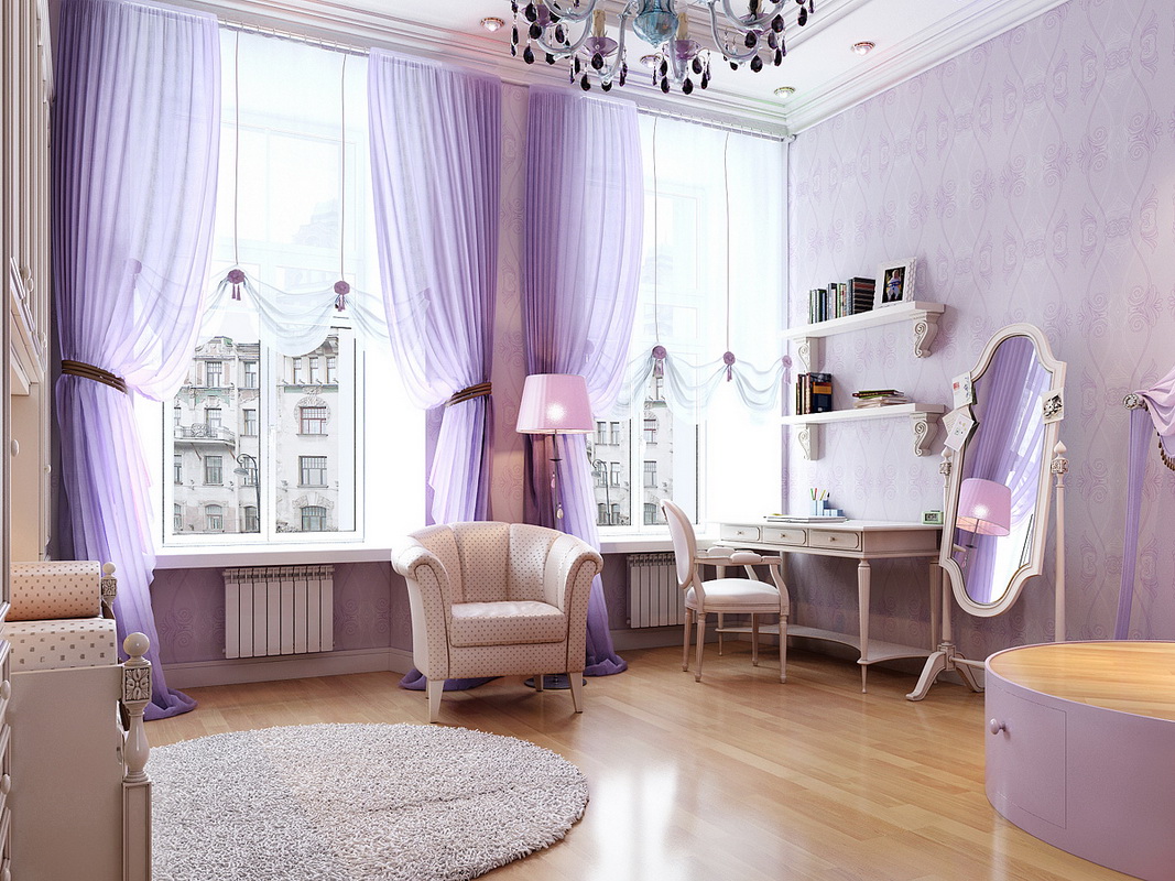 purple bedroom design ideas