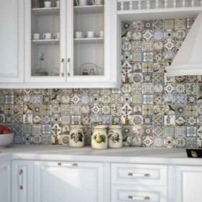 Grembiule da cucina in stile patchwork