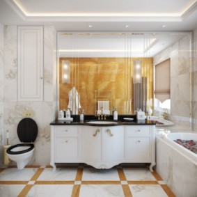 Interno del bagno classico