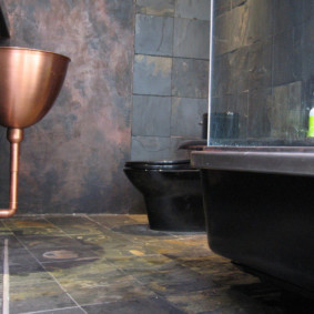 Lavabo en cuivre style loft