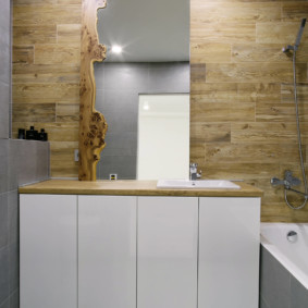 Design del bagno ecologico