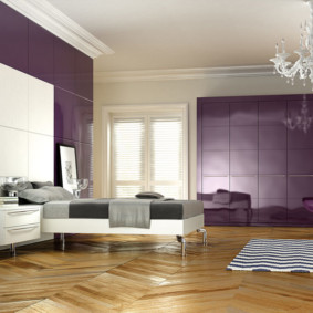 purple bedroom interior photo ideas