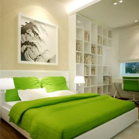 Feng Shui bedroom interior photo decoration