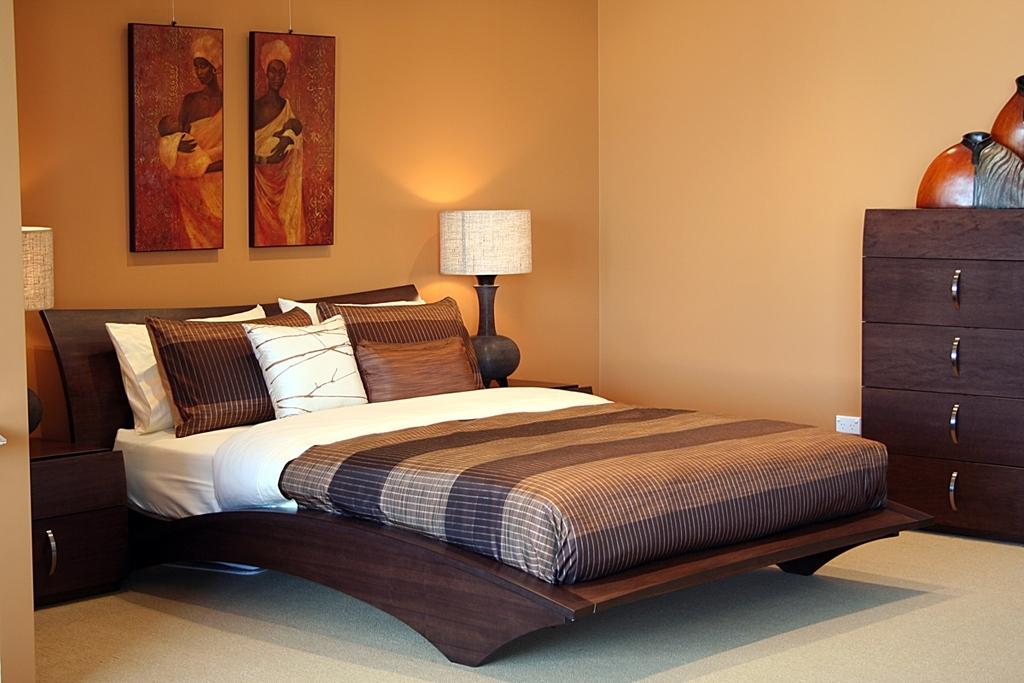 Feng Shui bedroom interior photo views