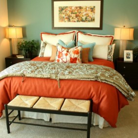 Feng Shui bedroom interior decoration