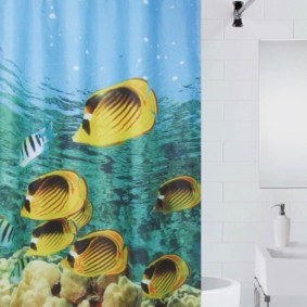 come scegliere le tende per il design del bagno