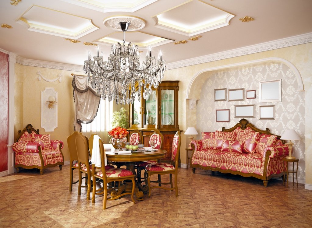 salle à manger dans le décor de la cuisine