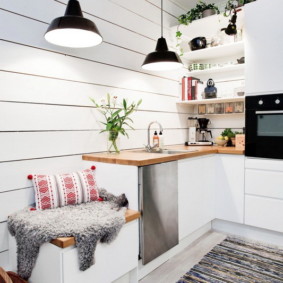 Décor de cuisine de style scandinave