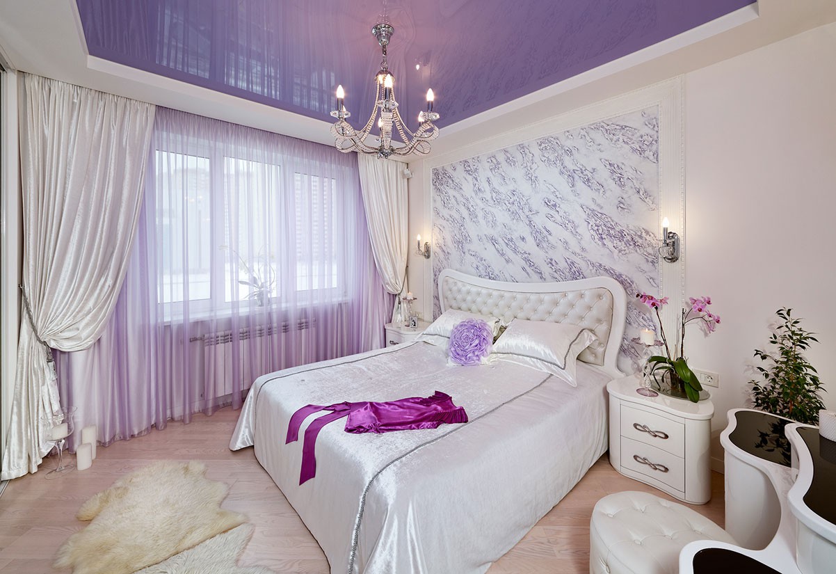 lilac bedroom