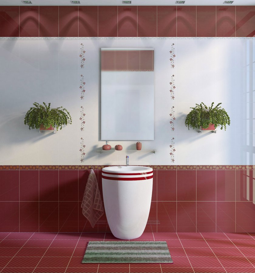 foto di design di piastrelle bagno