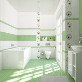 foto di piastrelle bagno interno