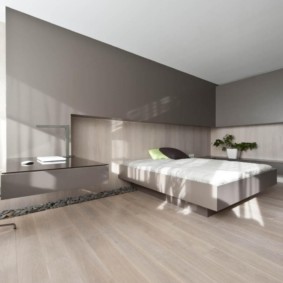 chambre de style minimalisme