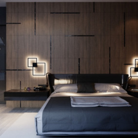 design photo chambre high-tech