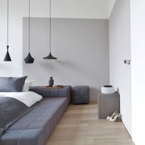 conception de photo de chambre de style minimalisme