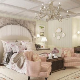 Provence style bedroom photo decoration