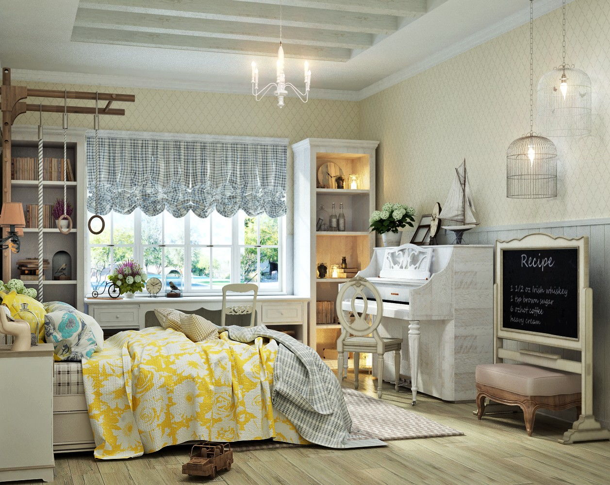 provence bedroom interior ideas