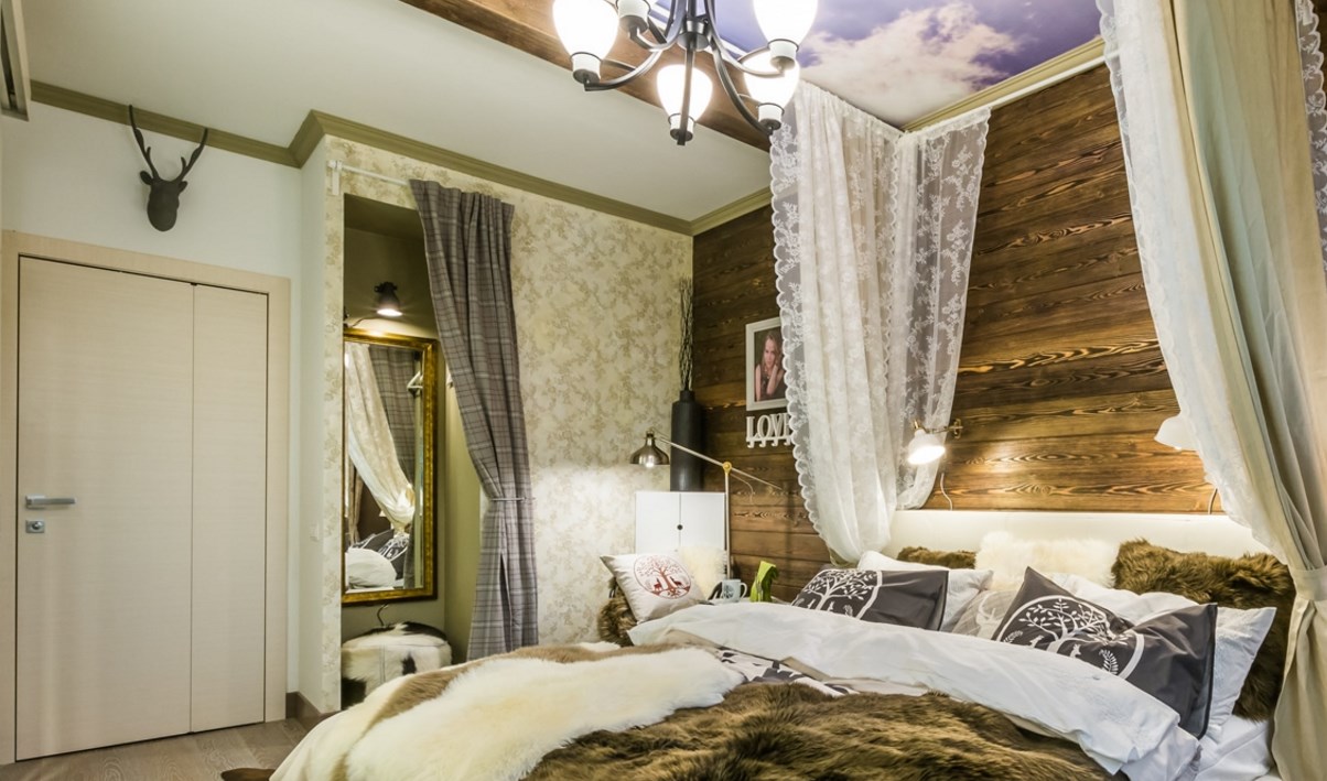 conception de chambre de style chalet