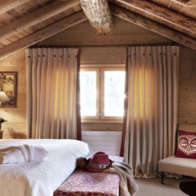 idées de décoration de chambre chalet