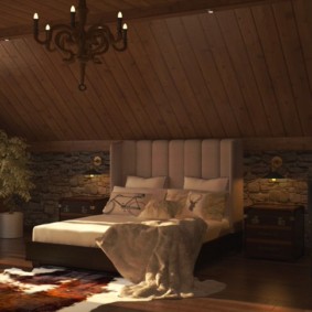 idées chambre chalet intérieur