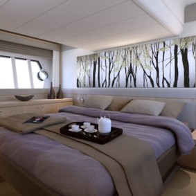 conception de chambre de style japonais