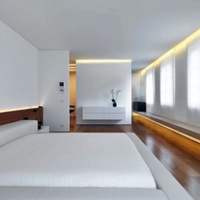 chambre high-tech minimaliste