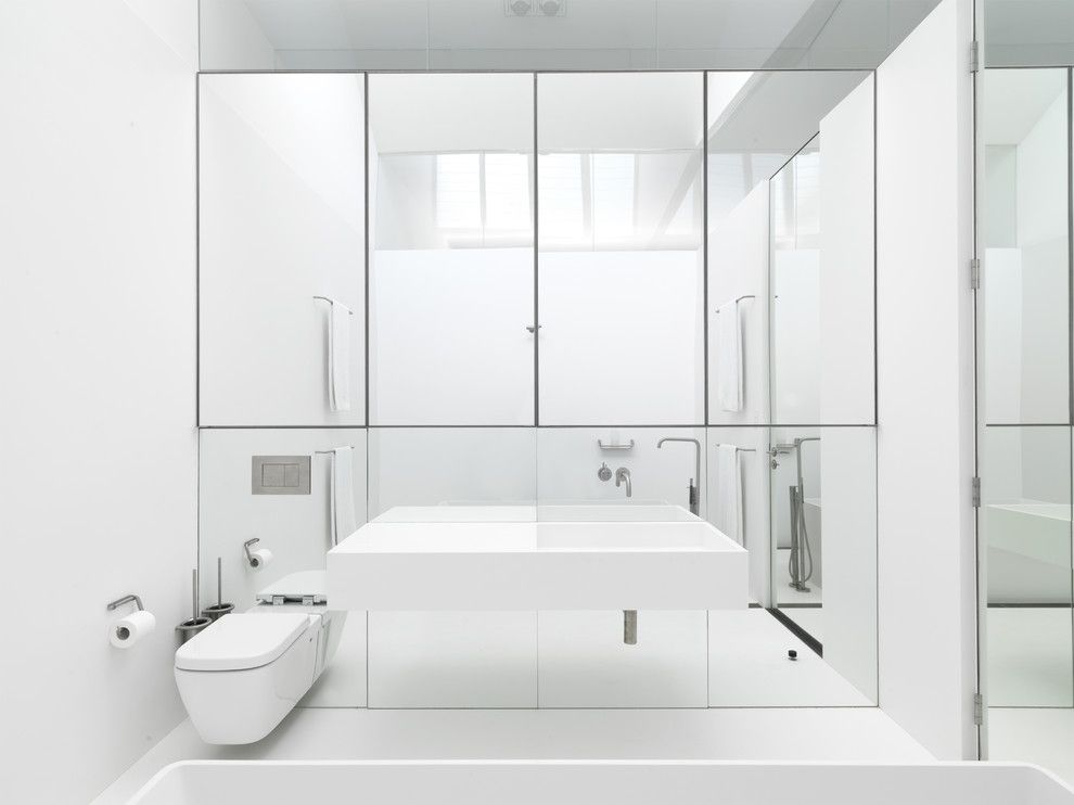 minimalisme dans la salle de bain