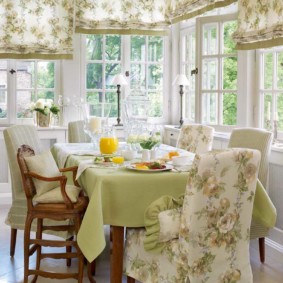 kitchen in a country house