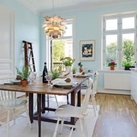 kitchen in a country house