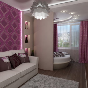 bedroom design 11 sq m lighting photo