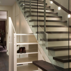 dressing sous l'escalier