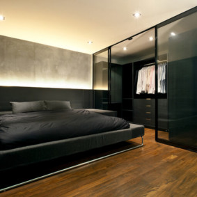 dressing sombre dans la chambre