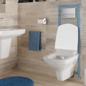 installazione per la foto della toilette