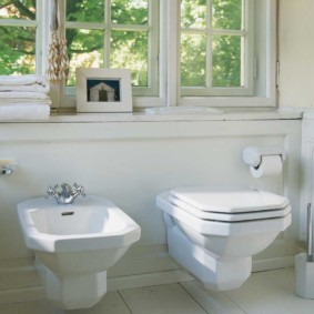 options de photo d'installation de toilettes