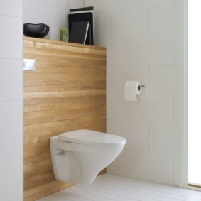 installation de toilettes vue photo