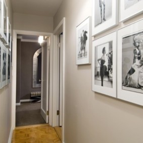 couloir à l'intérieur de l'appartement