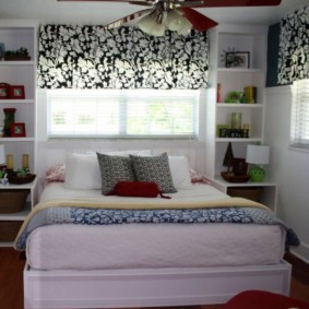 beautiful bedroom with a window bed