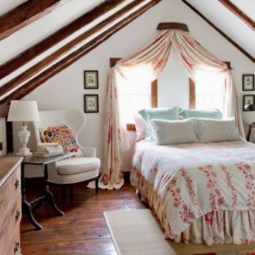 girl's bedroom with a bed by the window