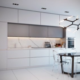 idee di arredamento da cucina a soffitto