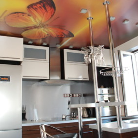 cucina al soffitto idee interne