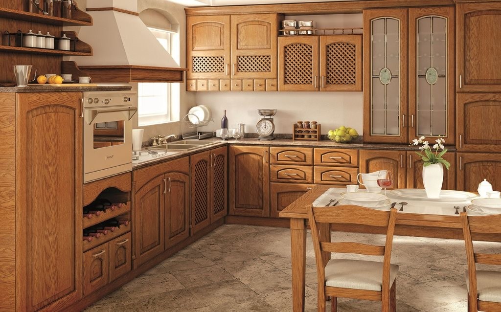 Cucina classica in legno