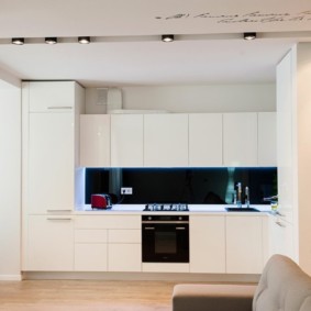 studio di cucina nel design dell'appartamento