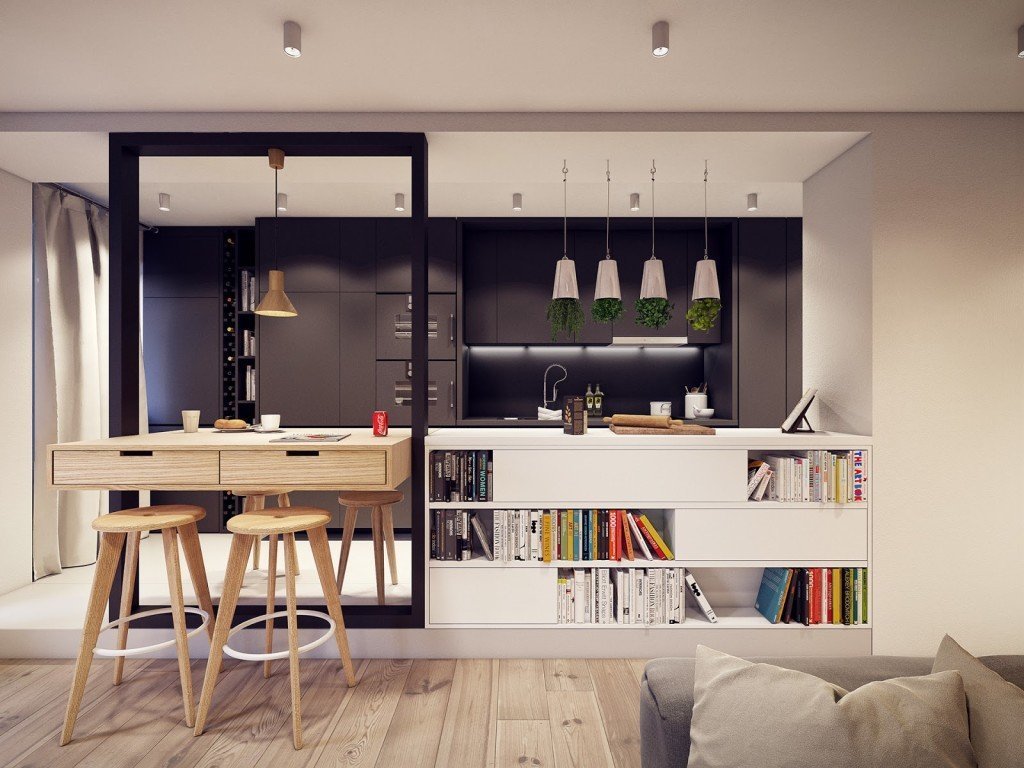 idee di arredamento appartamento studio cucina