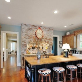 kitchen in a country house photo options