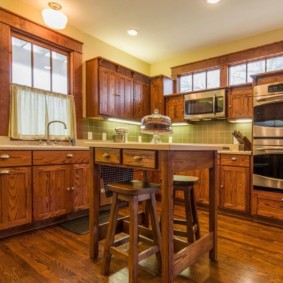 kitchen in a country house