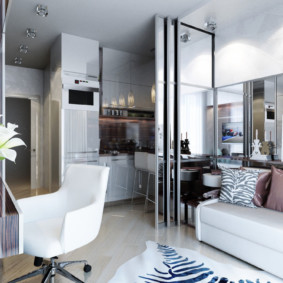 studio apartment 23 square meters design